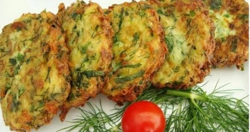 Diyet Kabak Mücver Tarifi ve Malzemeleri